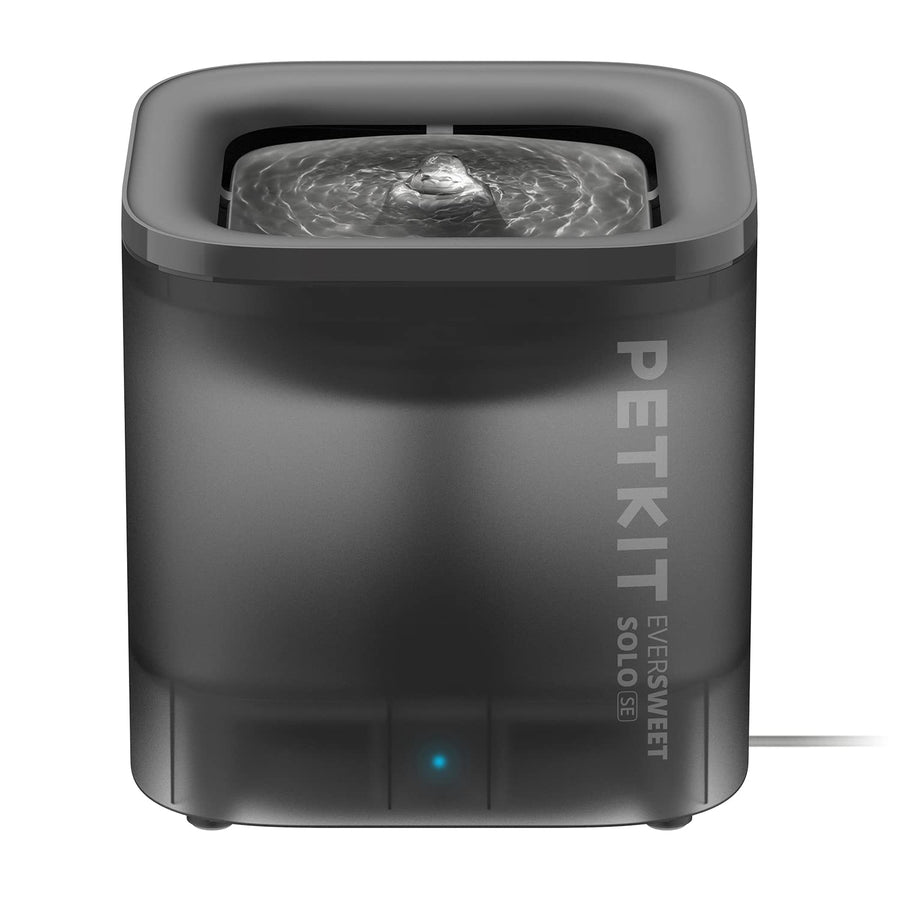 CYBERTAIL 63oz/1.85L Pet Water Fountain for Cats and Small Dogs, Super Quiet Hygienic Auto Power-Off Cat Water Dispenser with Filter, Dual Working Mode, Smart LED Light