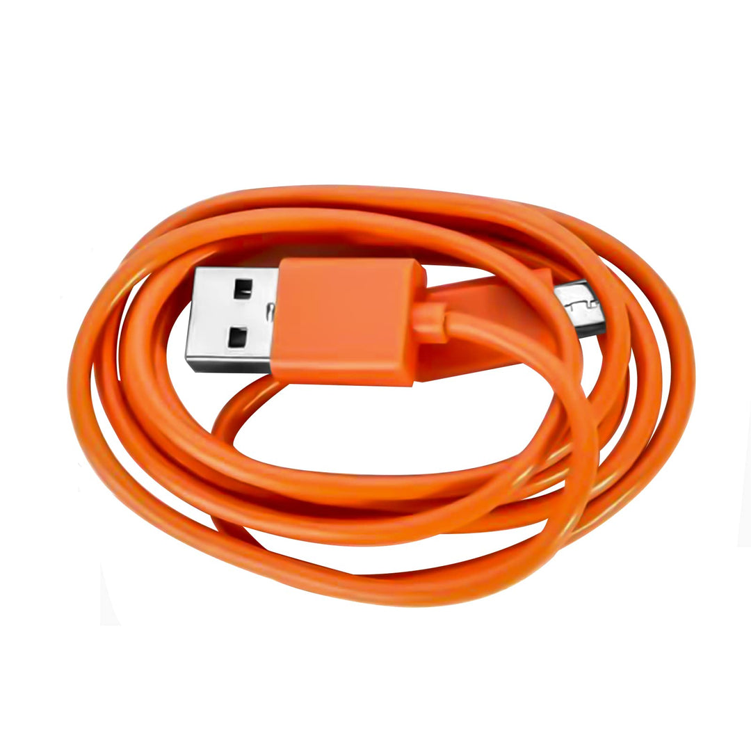 Replacement Fast Charging Charger Cable Power Cord Wire Compatible for Ring Enabled Video Doorbell (2020 Release) 2/3/3 Plus/4, Doorbell Pro/Plus and Camera Battery Charging Cable (3.3ft Orange)