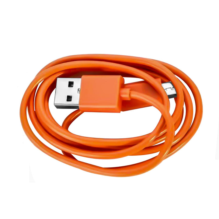 Replacement Fast Charging Charger Cable Power Cord Wire Compatible for Ring Enabled Video Doorbell (2020 Release) 2/3/3 Plus/4, Doorbell Pro/Plus and Camera Battery Charging Cable (3.3ft Orange)