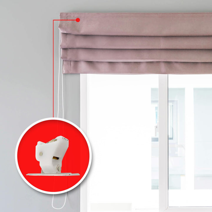 Amazing Drapery Hardware Large White Roman Shade Cord L