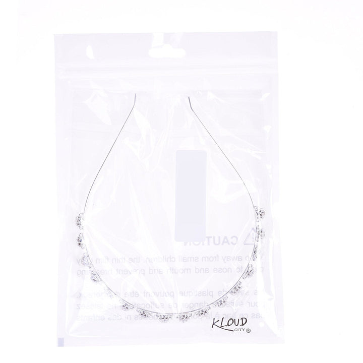 Kloud City Fashion Bridal Rhinestone Crystal Headband P