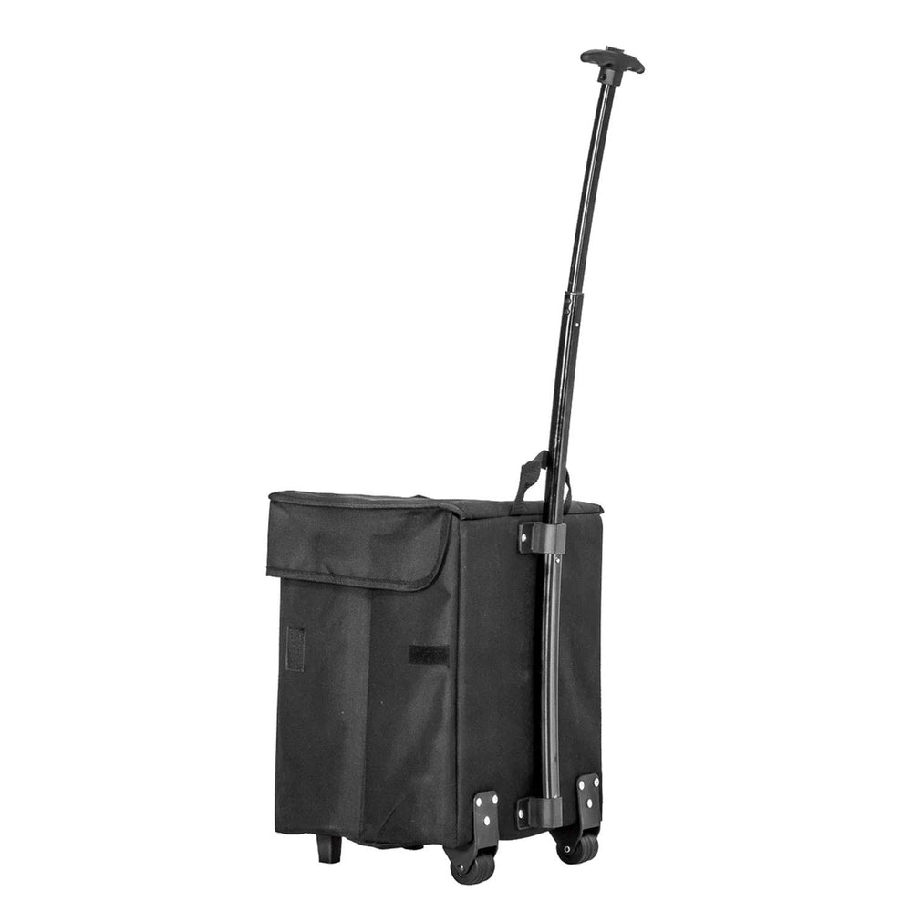 Smart Cart Rolling Multipurpose Collapsible Basket Scrapbooking Blackout