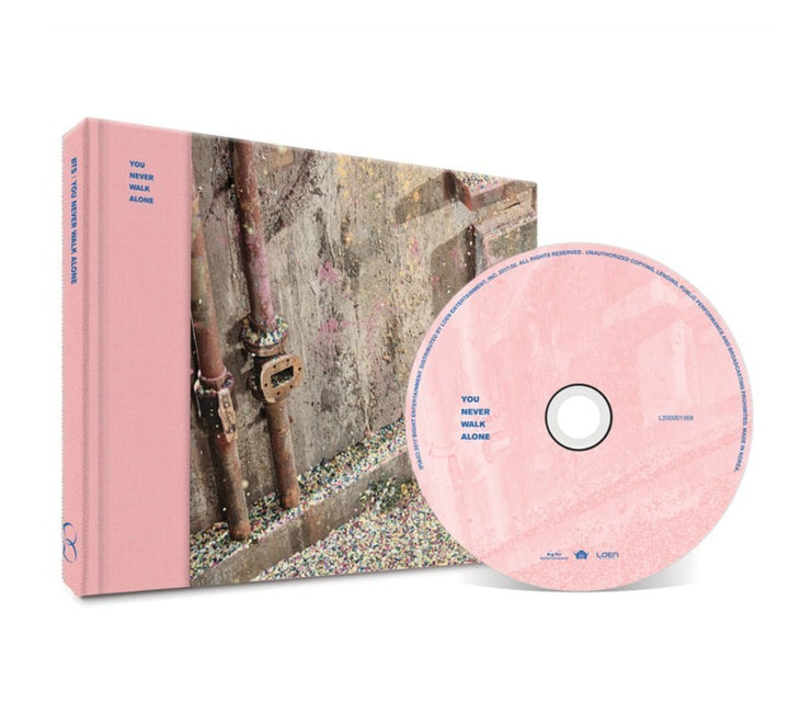 Entertainment BTS WINGS YOU NEVER WALK ALONE KPOP BANGTAN BOYS [RIGHT Ver.] Album CD + Photobook + Photocard + Gift 4 Photos