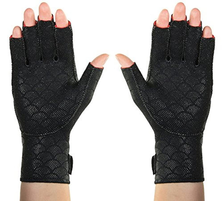 Thermoskin Premium Arthritic Gloves, Pair, Black, Therm