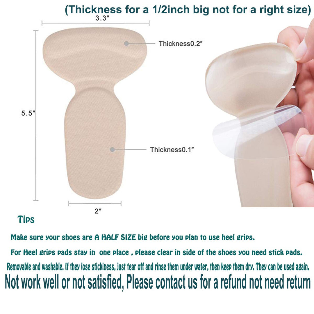 Heel Cushion Pads Grips Heel Pads Inserts Grips,Insoles