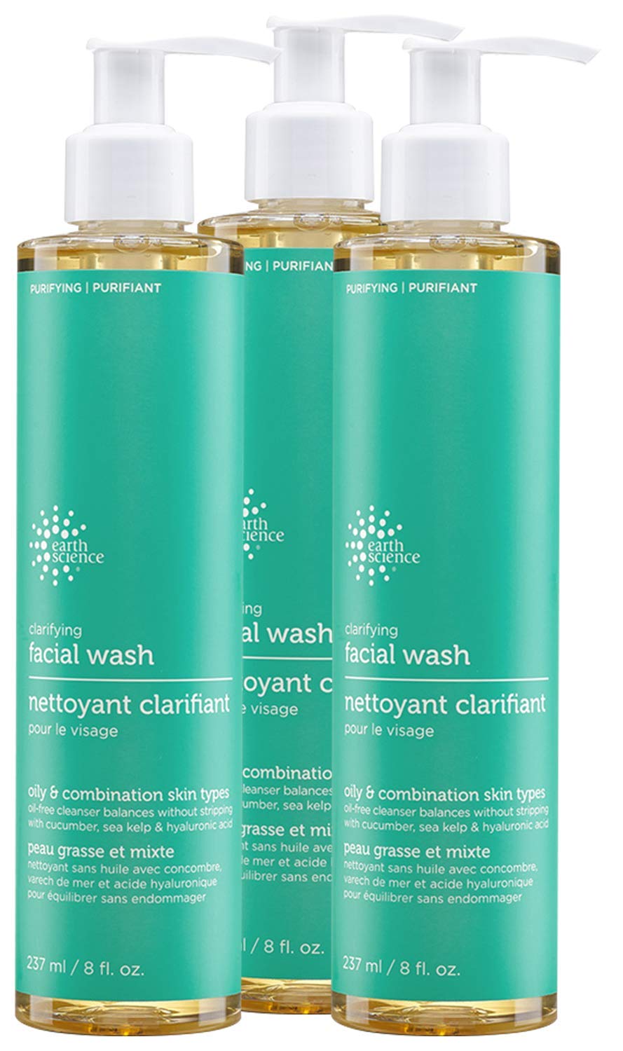 Clarifying Facial Wash, Pack of 3