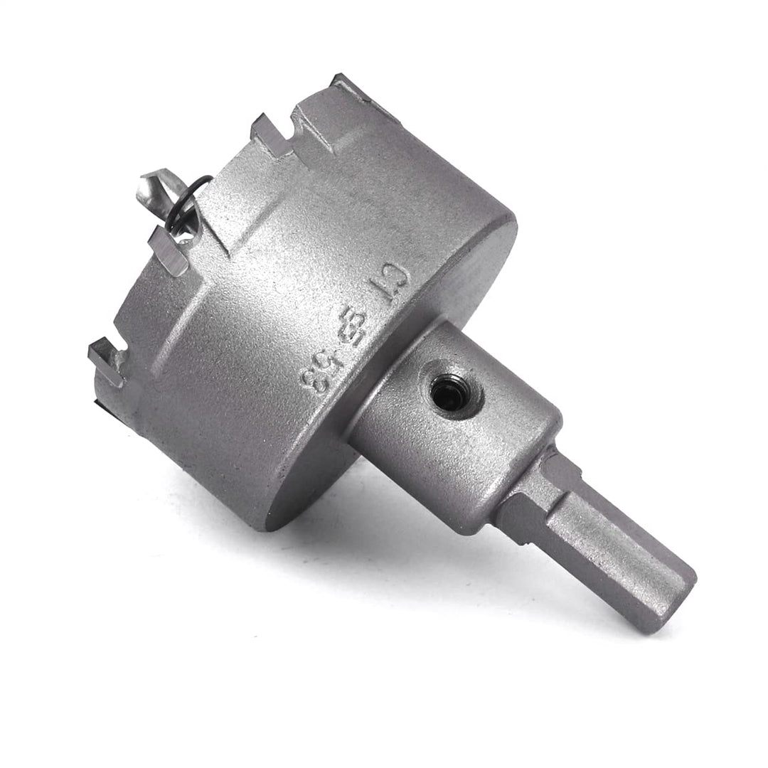 Hole Saw, Metal Cutting,16mm-70mm Stainless Steel Hole Cutter for Iron Sheet, Stainless Steel, Metal Pipes (53mm)