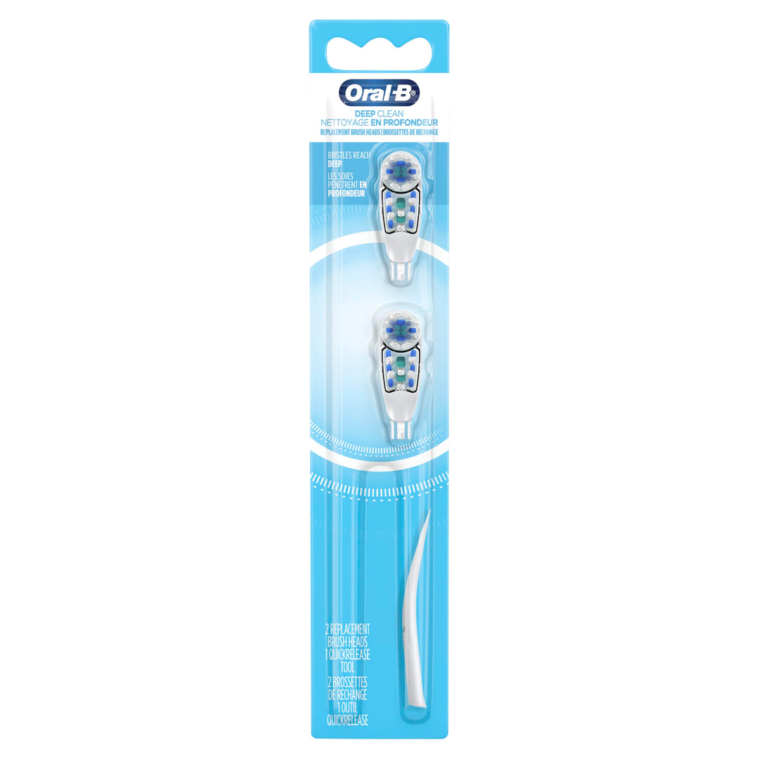 Oral-B Complete Electric Toothbrush Replacement Brush Heads Refill Soft Bristles, 2 Count