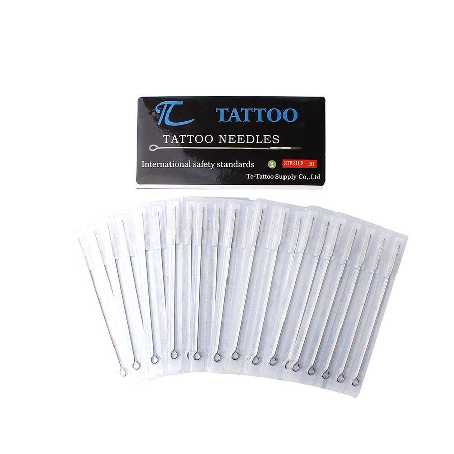 50PCS Tattoo Needles 11RS- 50Pcs Professional Tattoo Needles 11 Round Shader for Tattoo Gun, Tattoo Supplies, Tattoo kits