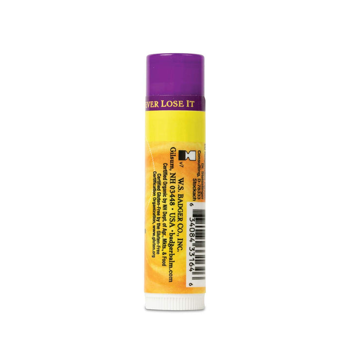 Badger - Lip Balm Stick Lavender &amp; Orange - 0.15 oz.