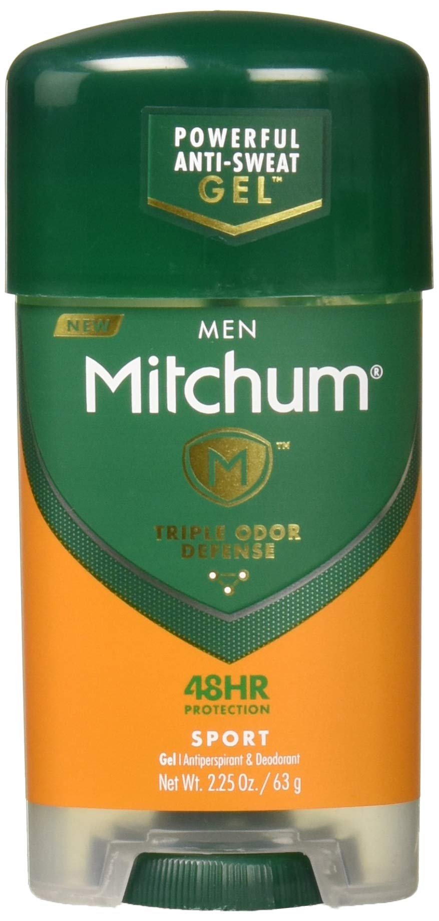 Clear Gel Antiperspirant & Deodorant for Men-Super Sport-2.25 oz, 2 pack