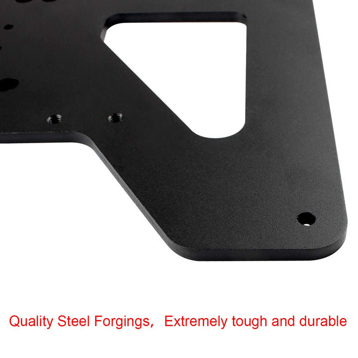 3D Printer CR10 Modular Y Carriage Plate Upgrade 260mm for 2020V/2040V Aluminum Profile Heated Bed Support 3-Point Leveling for CR-10S Hot Bed