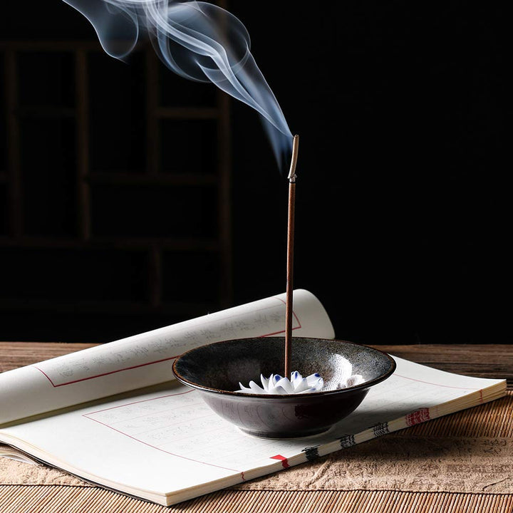 uniidea Incense Holder Ceramic Incense Burner Lotus Inc