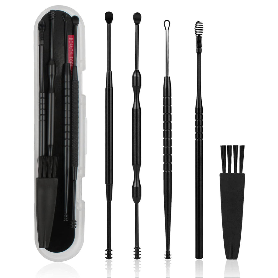 5 Pcs Ear Pick Earwax Removal Kit, MJIYA Ear Cleansing 