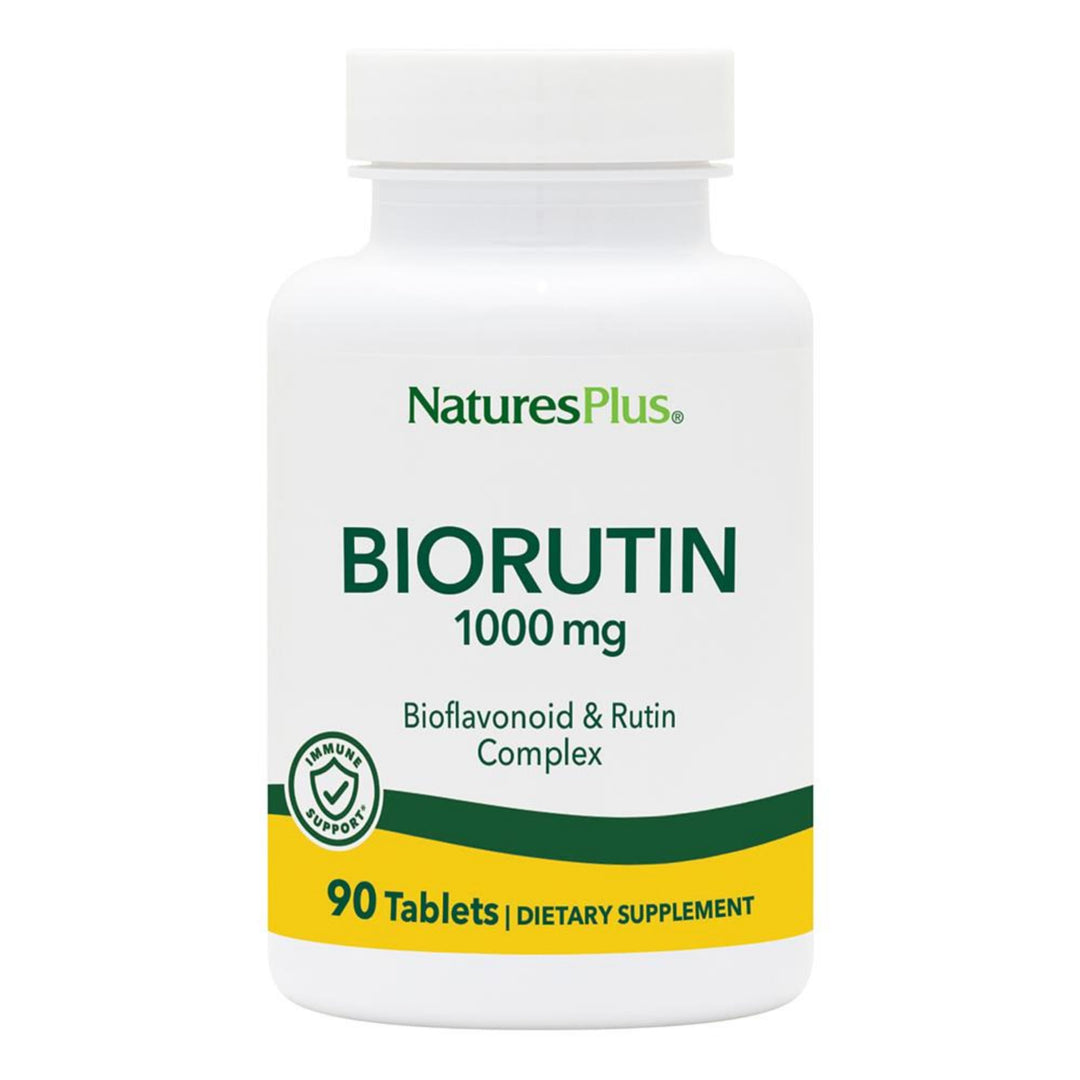 NaturesPlus Biorutin - 1000mg, 90 Tablets - Bioflavonoi
