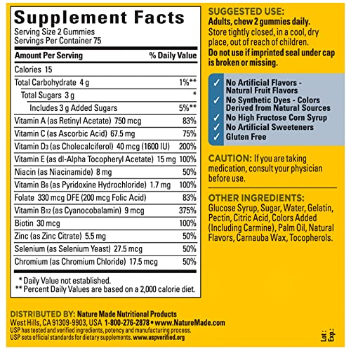 Nature Made Multi for Him, Multivitamin for Men for Ene