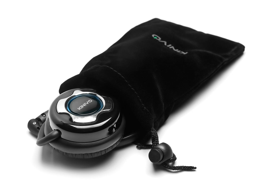 Kinivo BTH220 Bluetooth Stereo Headphone – Supports Wir