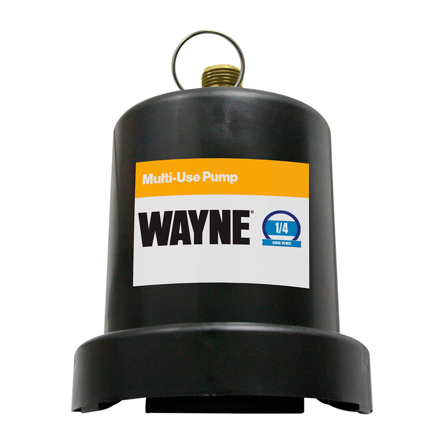 WAYNE TSC130 1/4 HP Reinforced Submersible Thermoplastic Water Removal Pump with 3/4 in. Discharge