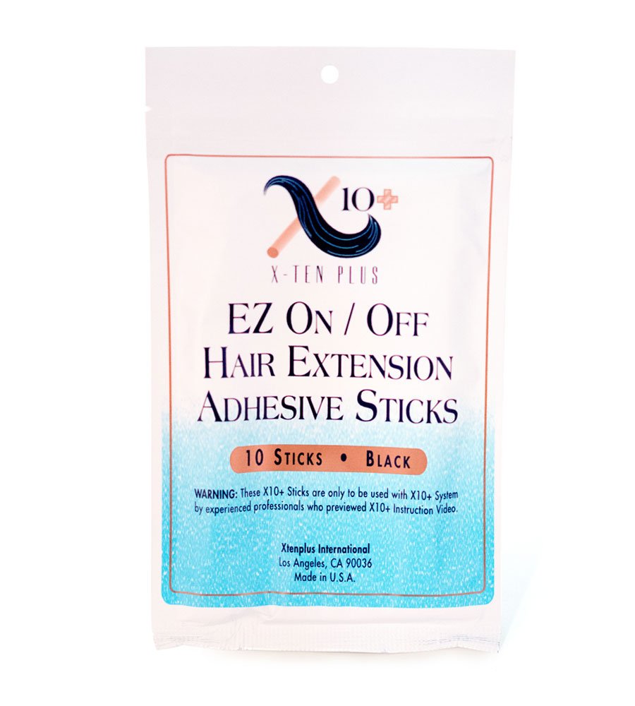 Fusion Hair Extension Keratin Glue Sticks - Professional Hair Bond Adhesive Sticks for Extension Glue Gun, (Black)