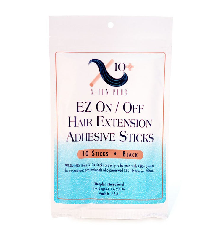 Fusion Hair Extension Keratin Glue Sticks - Professional Hair Bond Adhesive Sticks for Extension Glue Gun, (Black)