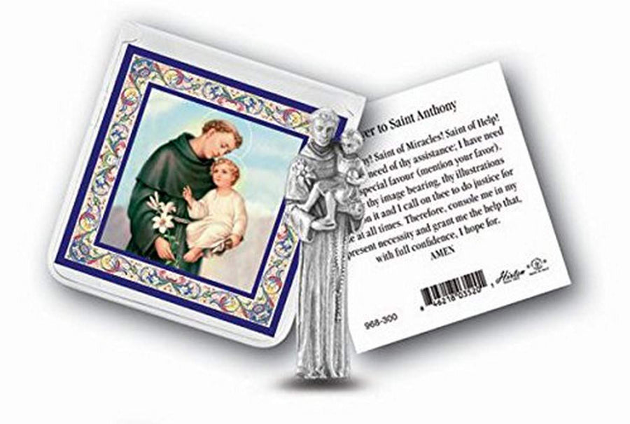 WJ Hirten 891-300 St. Anthony Catholic Pocket Statue