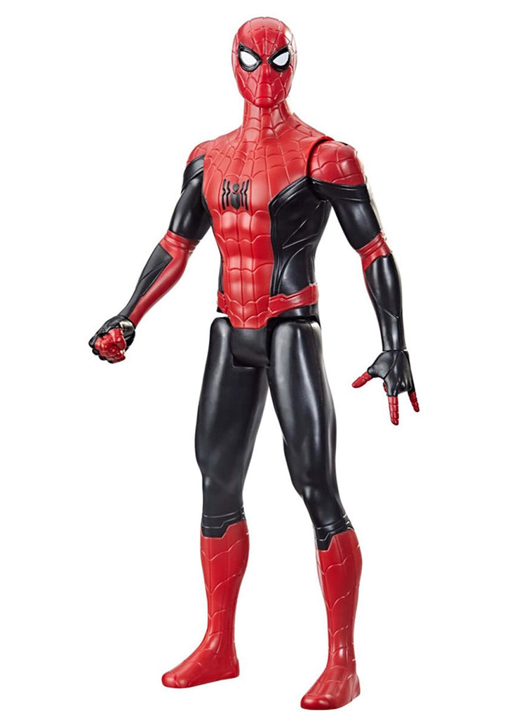 Marvel Titan Hero Series 12-Inch New Red and Black Suit Action Figure Toy, Movie Inspired, for Kids Ages 4 and Up