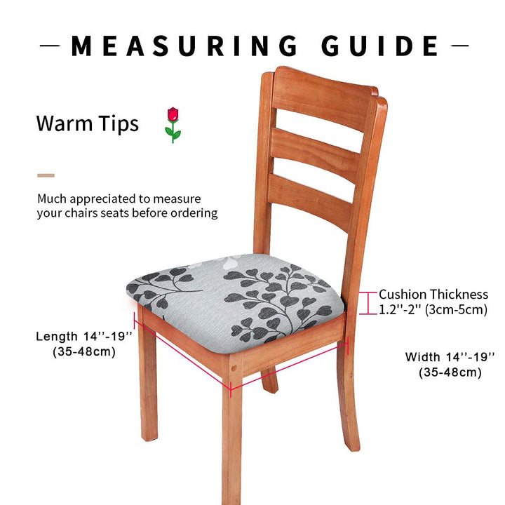 Gute Chair Seat Covers, Stretch Printed Chair Covers wi