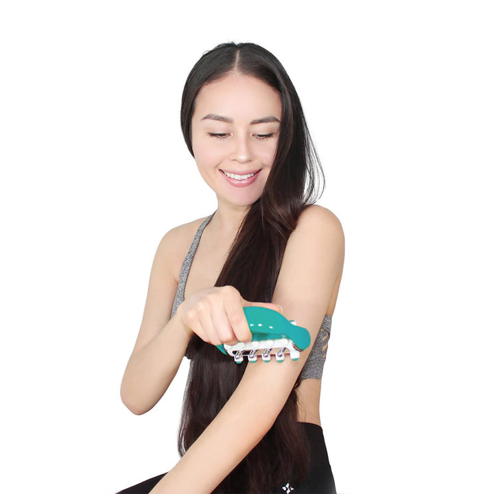 Coolife Fascia Release and Cellulite Remover Muscle Massage Roller, Mini Trigger Point Myofascial Deep Tissue Release Body Therapy Massager Tool for Men and Women