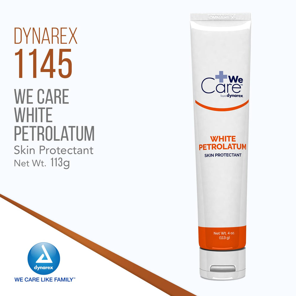 Dynarex White Petrolatum, 4 oz Tube