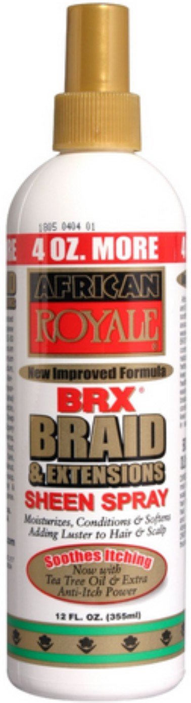 BRX Braid &amp; Extensions Sheen Spray 12 oz. (Pack of 3)