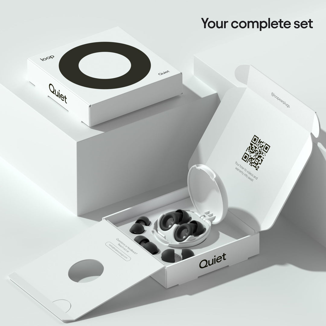 Loop Quiet Ear Plugs for Noise Reduction – Super Soft, 