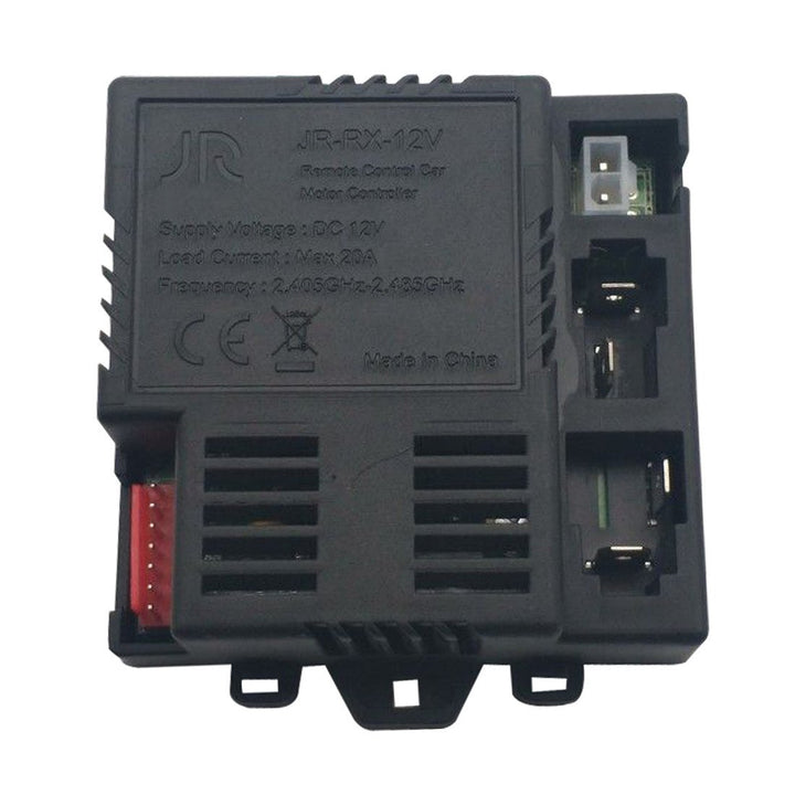 JR-RX-12V Receiver Match 2.4G Bluetooth Remote Control Accessories, Control Box Motherboard Kids Ride On Car Replacement Parts