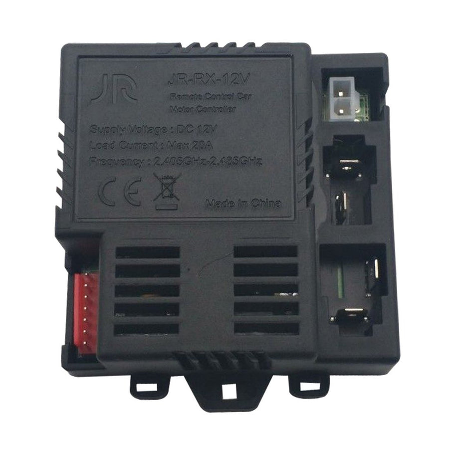 JR-RX-12V Receiver Match 2.4G Bluetooth Remote Control Accessories, Control Box Motherboard Kids Ride On Car Replacement Parts