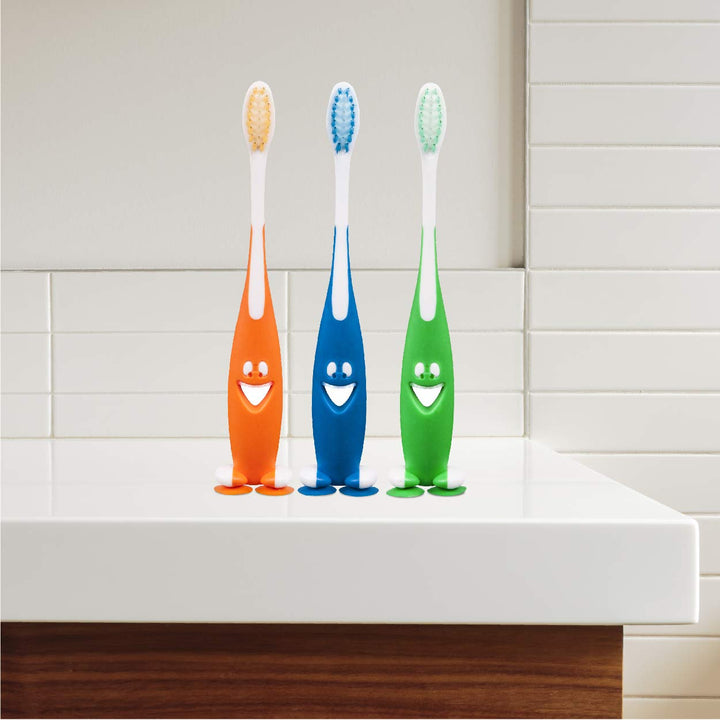 RM Oral Kids Healthy Smiles Suction Cup Soft Toothbrush