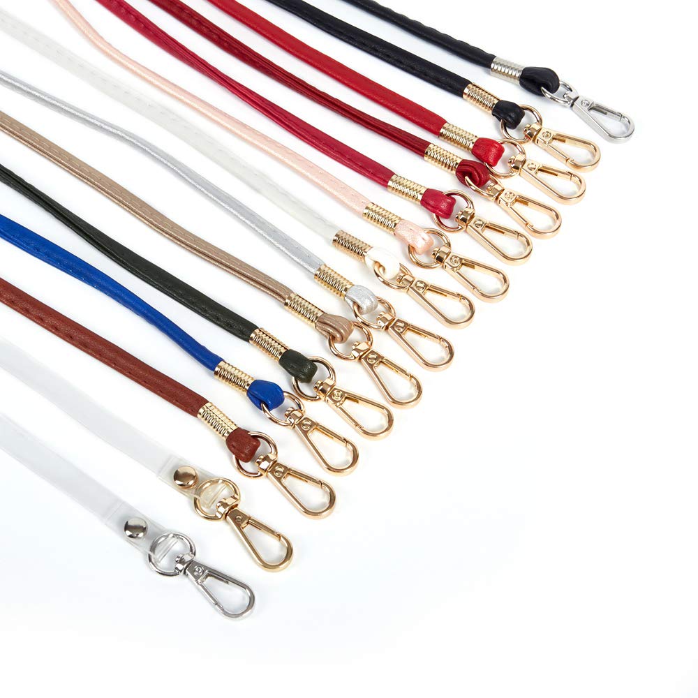 Xiazw Thin Soft PU Leather Crossbody Replacement Chain 