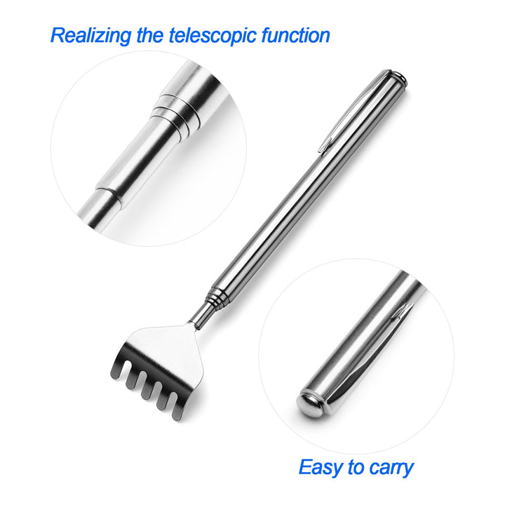 Claw Back Scratcher Extendable, Metal Portable Telescop