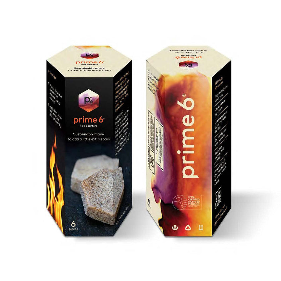 Fire Starters for Campfires, BBQ & Grill — The Charcoal Starter Recycled from Nature with no Binders, Additives, or Chemicals