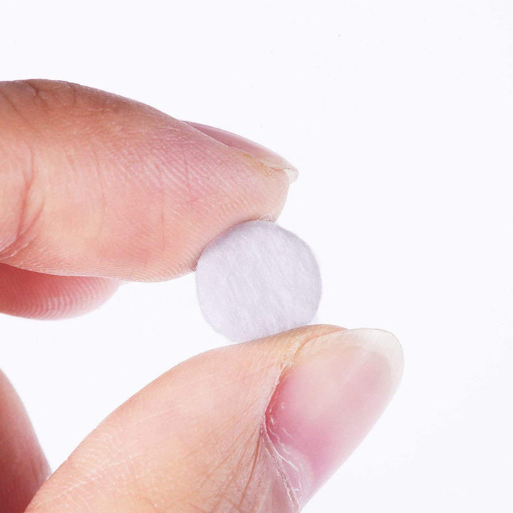 200 Pcs Microdermabrasion Cotton Filters Replacement 10 mm Dia Microdermabrasion Filters Facial Vacuum Filters Accesories Sponge Filter for Comedo Suction Microdermabrasion (White)