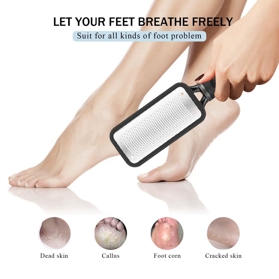 SetSail Callus Remover for Feet 2 Pack Foot File Kits R