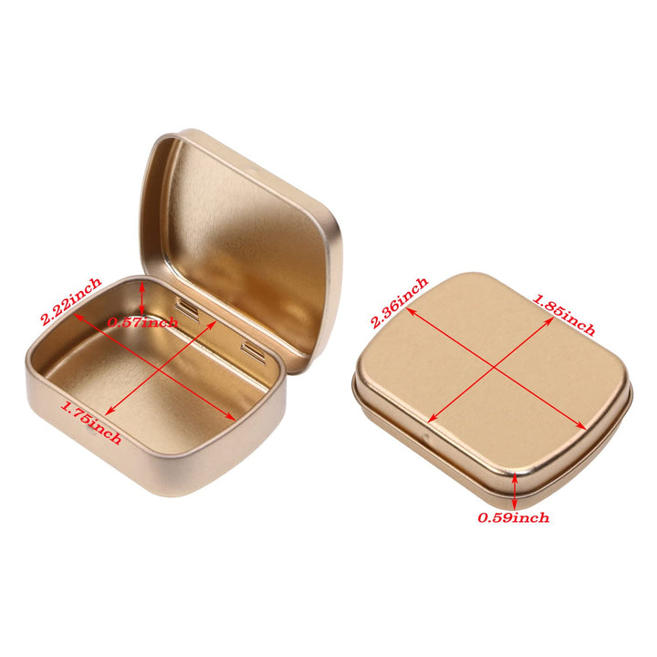 Mini Skater Small Metal Portable Storage Box, Mini Rect