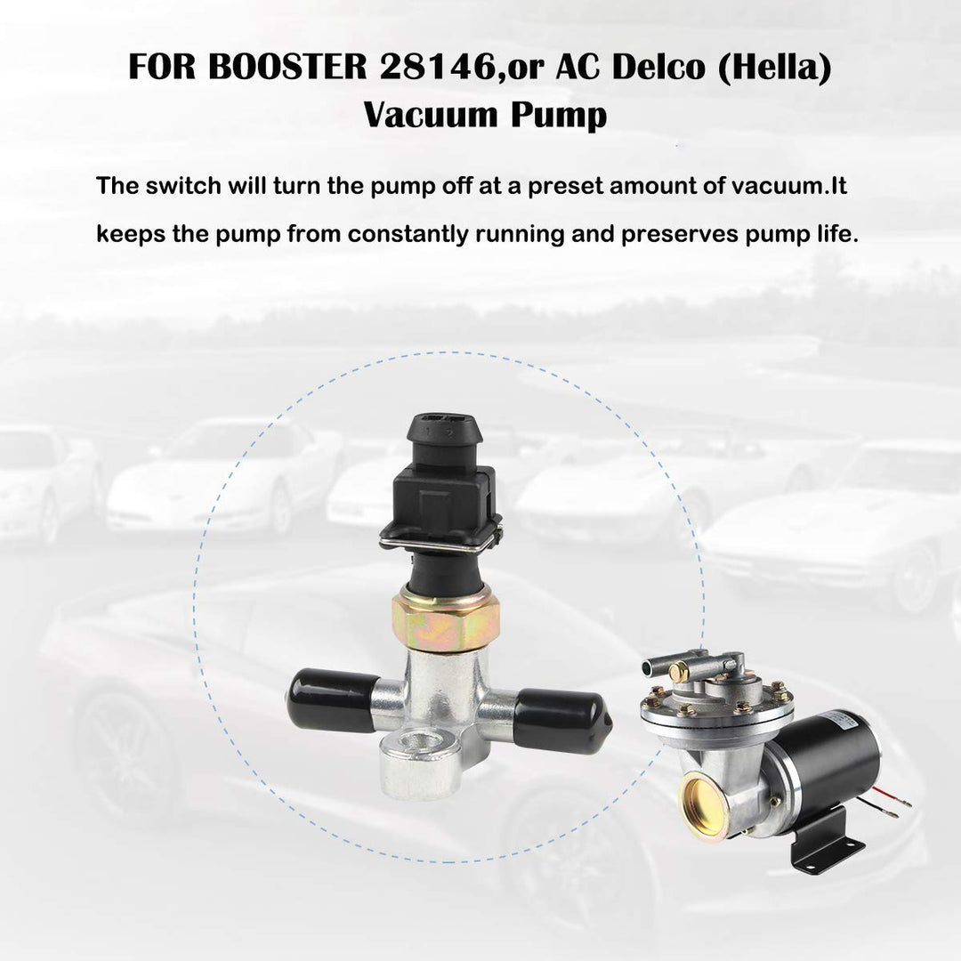 28146 Electric Brake Vacuum Pump Switch Brake Vacuum Switch For Brake Booster Vacuum Pump Kit Electric Vacuum Pump