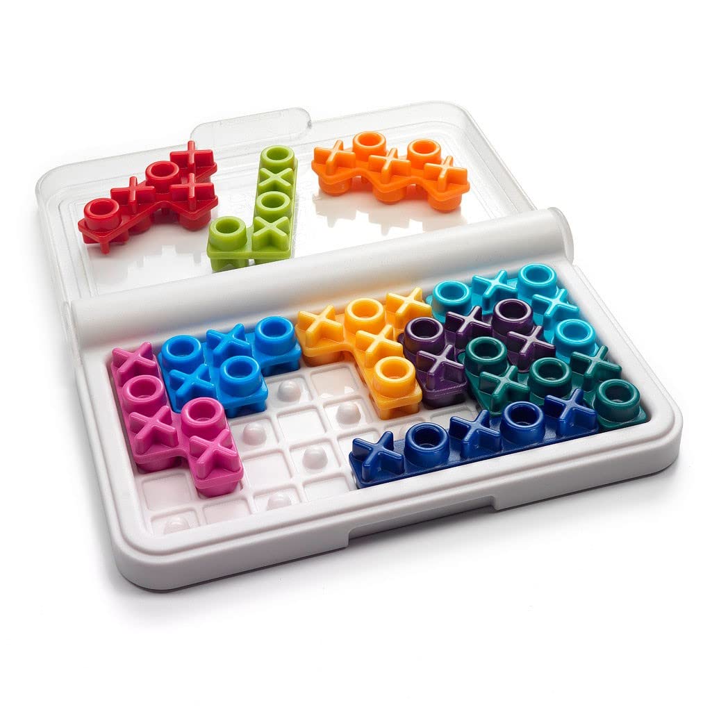 SmartGames IQ XOXO Portable Travel Game Featuring 120 C