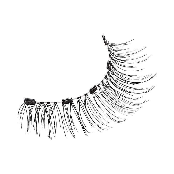 Magnetic False Eyelashes, &#39;Lure&#39;, 12 mm, Includes 1 Pair Of Magnetic Lashes, Magnetic Lash Eyeliner, Contact Lens Friendly, Easy to Apply, Reusable Strip Lashes
