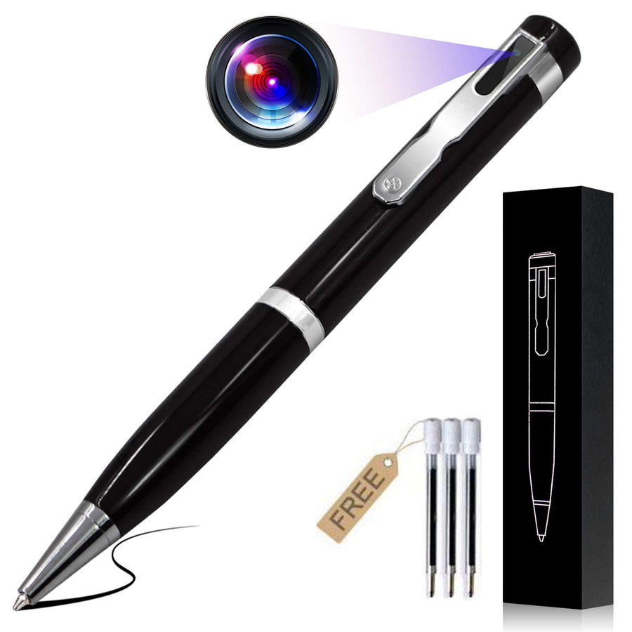 HD 1080P Portable Digital Video Recorder Pen Comcorder for Business and Conference, No Audio