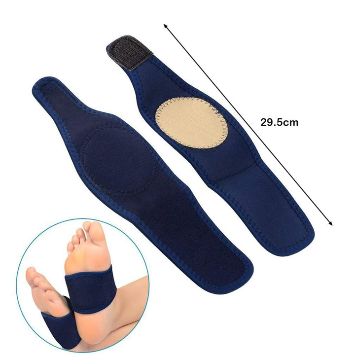 Arch Support Elastic Bandage, 2pcs Orthotic Insole Slee
