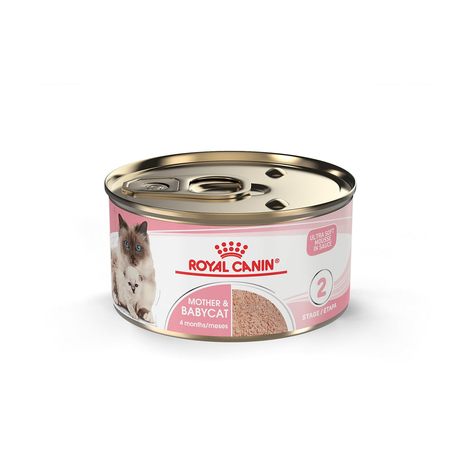Feline Health Nutrition Mother & Babycat Ultra Soft Mousse in Sauce Canned Cat Food, 3 oz can (24-count)