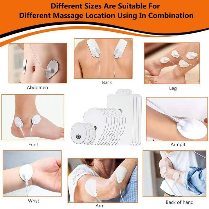 20 Pack TENS Unit Replacement Pads Reuse More Than 35 T