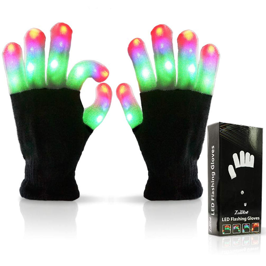 Luwint Light Up Toys, Kids LED Glow Gloves, Fun for Boy
