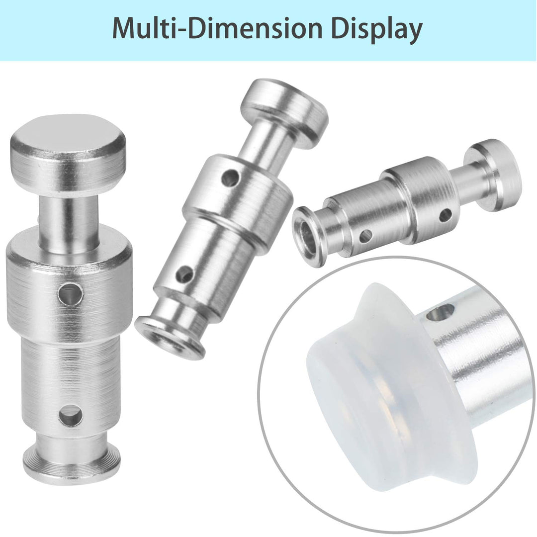 Replacement Float Valve Compatible with Instant Pot Duo 3, 5, 6 Qt, Duo Plus 3, 6 Qt, Ultra 3, 6, 8 Qt, Lux 3 Qt - 4 Float Valves with 12 Silicone Caps
