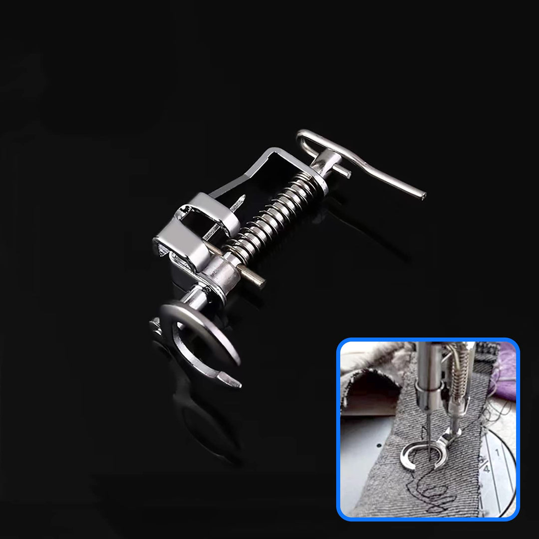 Metal Open Toe Free Motion Quilting Darning Embroidery Presser Foot for Brother, Singer, Toyota, Babylock, Viking, Euro-Pro, Janome, Kenmore, White, Juki, Simplicity Domestic Sewing Machines